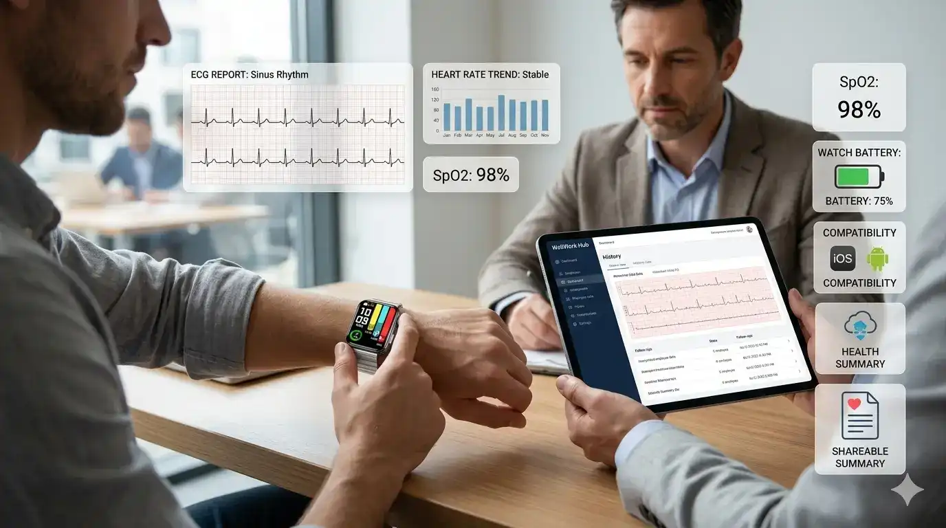 Wearables ECG Sport Watch: Transforming Heart Health Monitoring